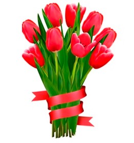 Significado de los tulipanes rojos